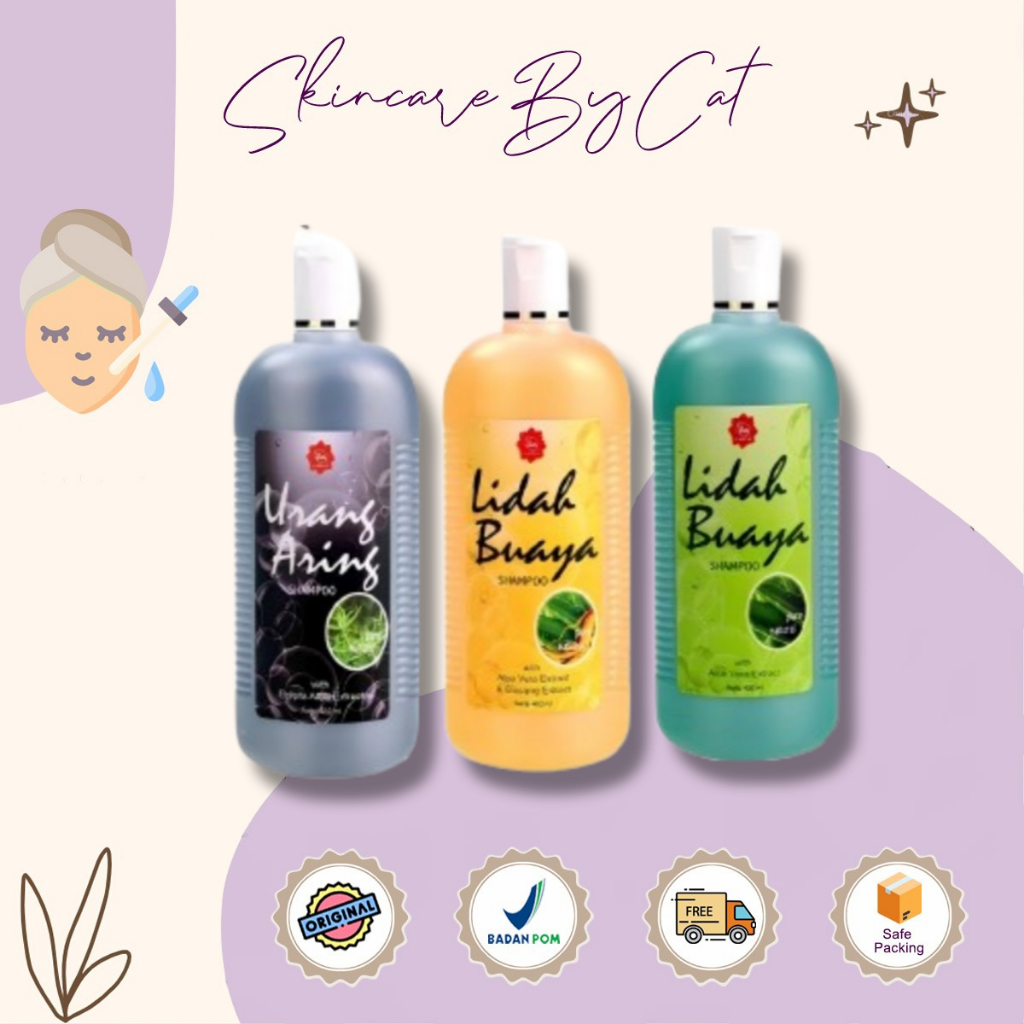 Viva Shampoo Lidah Buaya Extract Ginseng 400ml | Shampoo Lidah Buaya