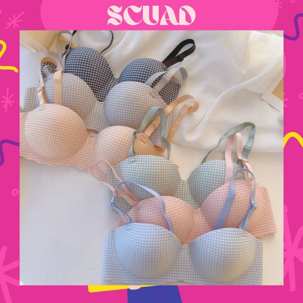 BRA WANITA BH PUSH UP BUSA TEBAL MODEL JAPAN Tanpa KAWAT BH46