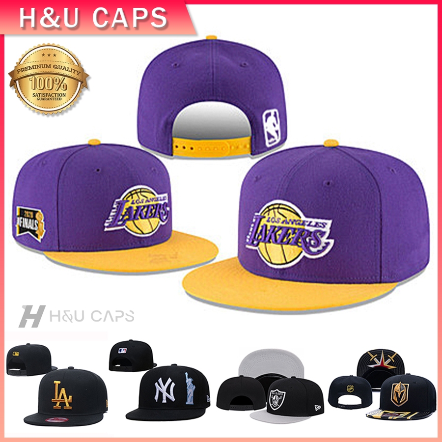 Topi Snapback for pria original NBA LAKERS KOBE sulaman fashion baseball cap LA&NY MLB topi unisex