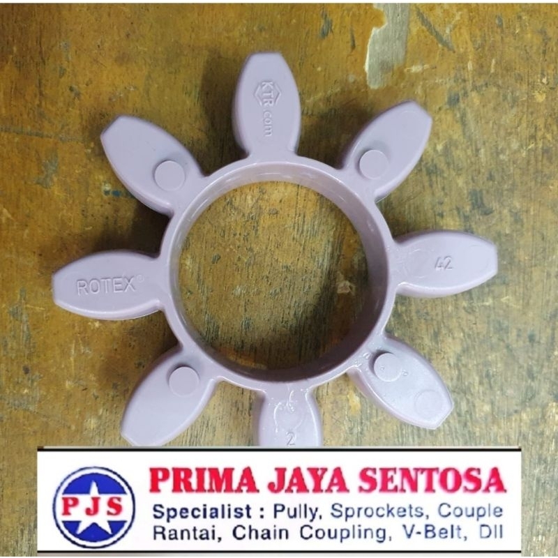 RUBBER KOPLING ROTEX GR 42 / KARET COPLING KTR GR42 ORIGINAL JERMAN