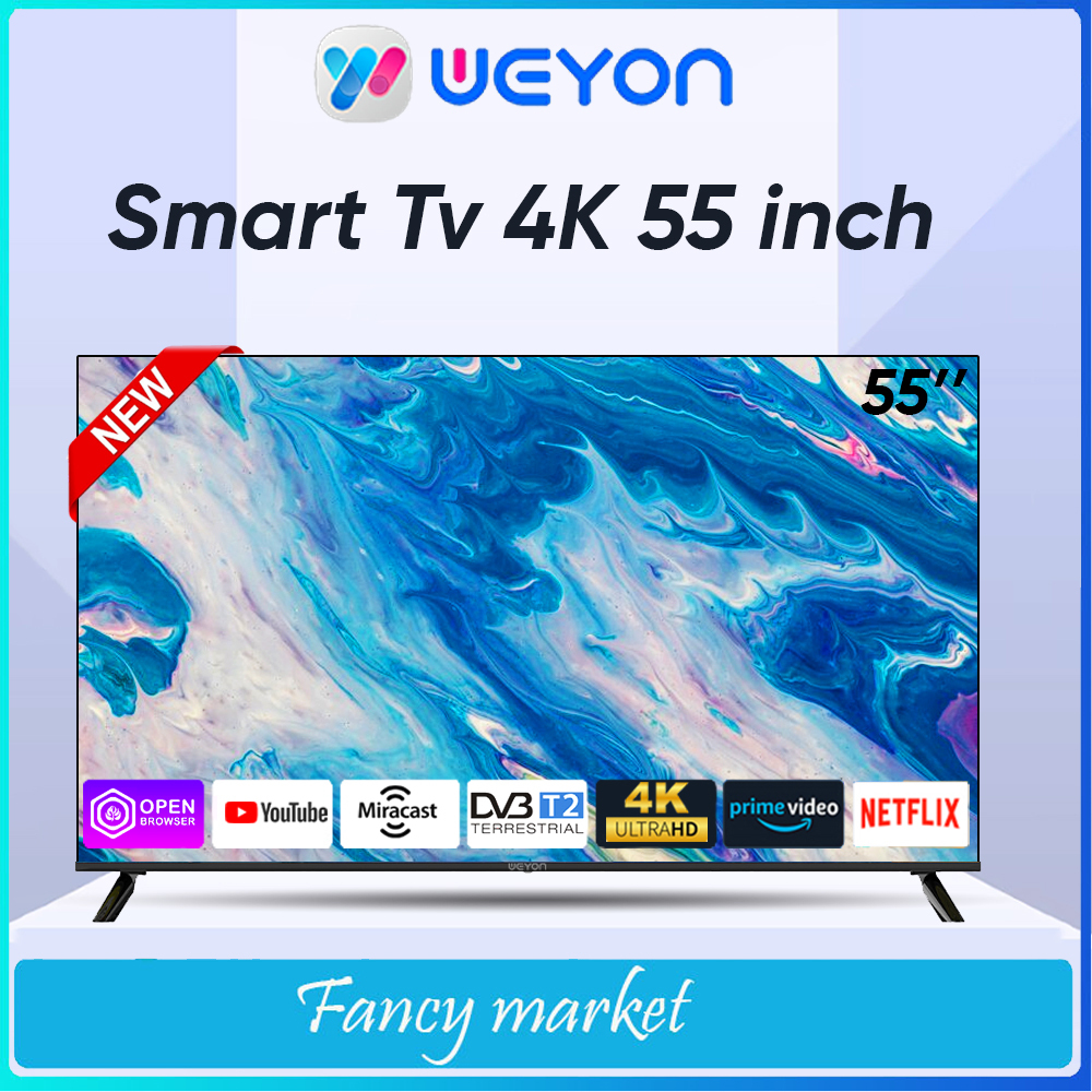 SMART TV WEYON Weyon Animex TV Smart Android 11.0 TV 55 inch 4K UHD Ready
