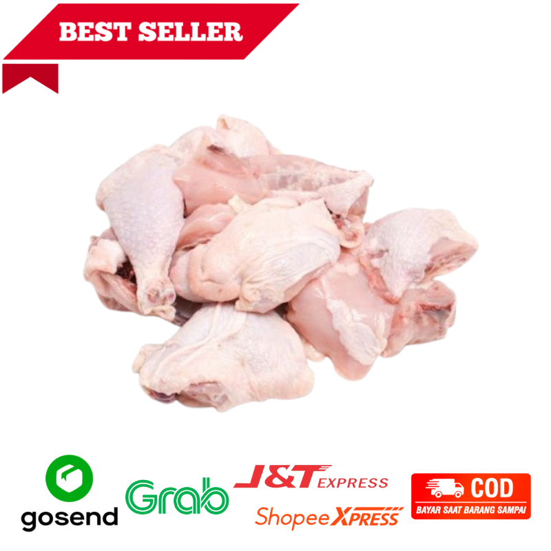 

Ayam Boiler Campur potong 1kg Fresh Freshmart Go