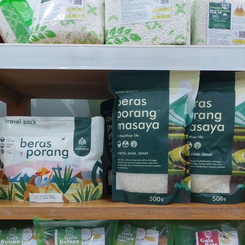 

Masaya Beras Porang (Beras Instant Tinggal Seduh | Beras Diet Rendah Kalori)