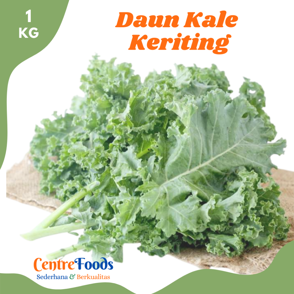 

DAUN Kale Keriting - Kubis Keriting Fresh | 1.000gr [ Harga Per KG ]