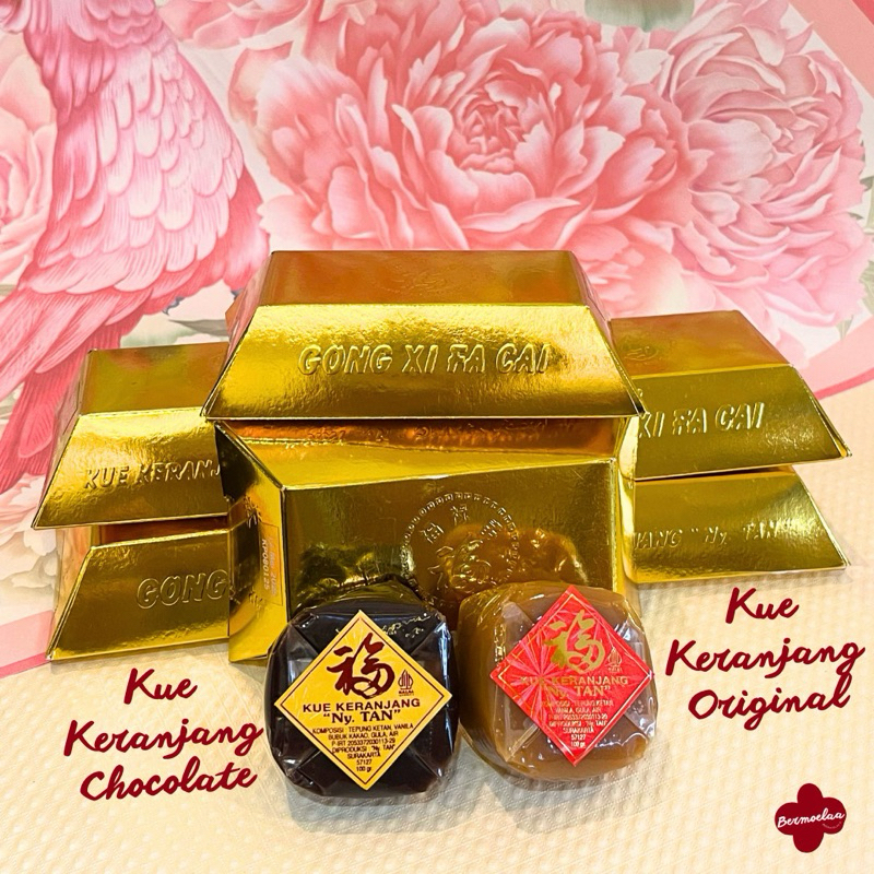 Kue Keranjang Mini Ny.Tan (READY STOCK) | Kue Keranjang Original | Kue Keranjang Bentuk Emas