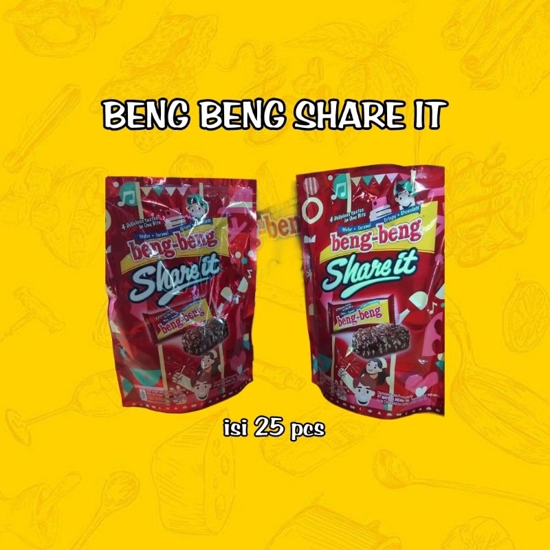 

Beng Beng share it isi 25 pcs Beng Beng cokelat 237,5gr