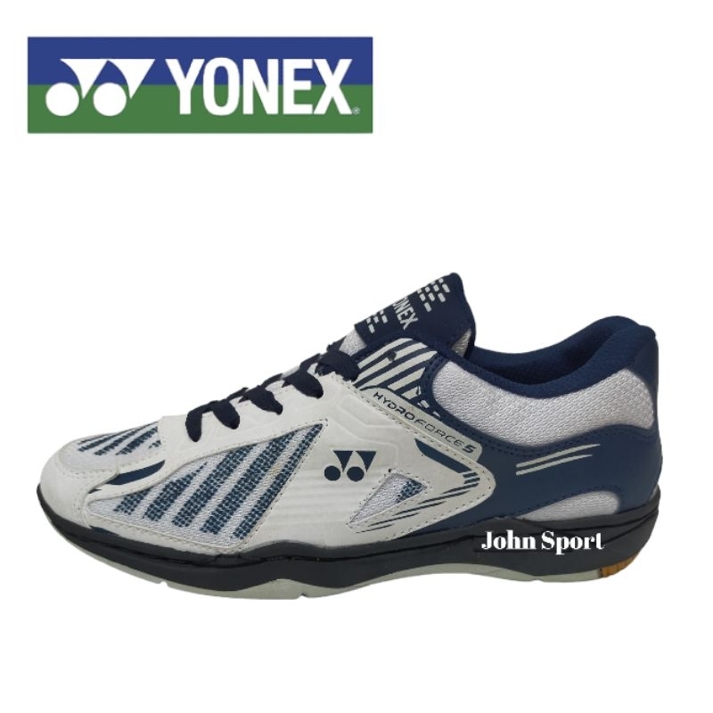 Sepatu Badminton Pria Sol Karet - Sepatu Bulutangkis Pria Putih