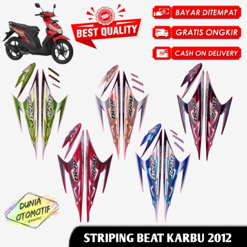 STRIPING BEAT KARBU TAHUN 2012/STICKER BEAT KARBU TAHUN 2012