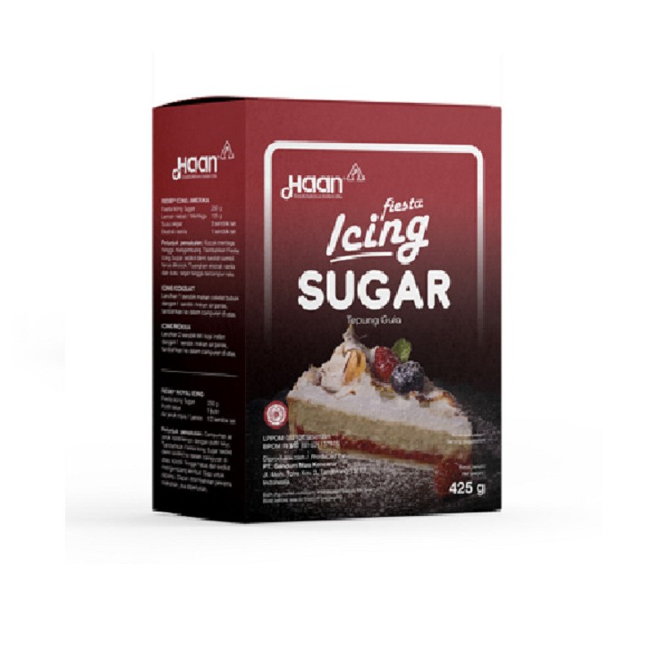 

gula icing sugar haan 425