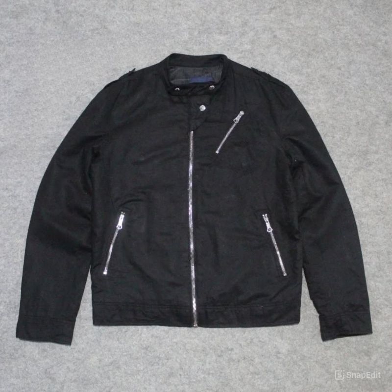JAKET ZARA MAN RAMONES STYLE ( SECOND BRAND )
