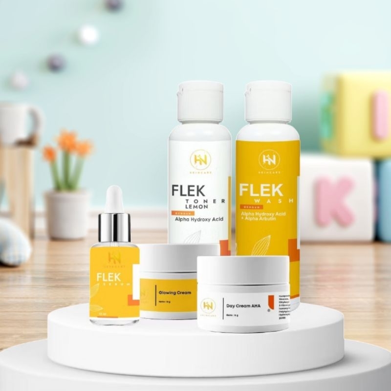 Toko Hetti Ori HN Skincare Paket Flek Booster