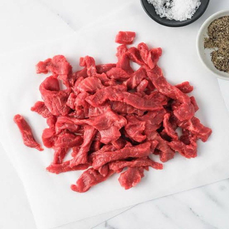 

[GRASS FED] Daging Sapi Beef Strip Stir Fry Australia 200g