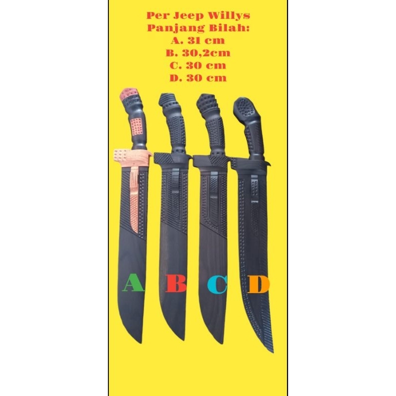 Golsem Bahan Per Jeep Willys sudah Tajam