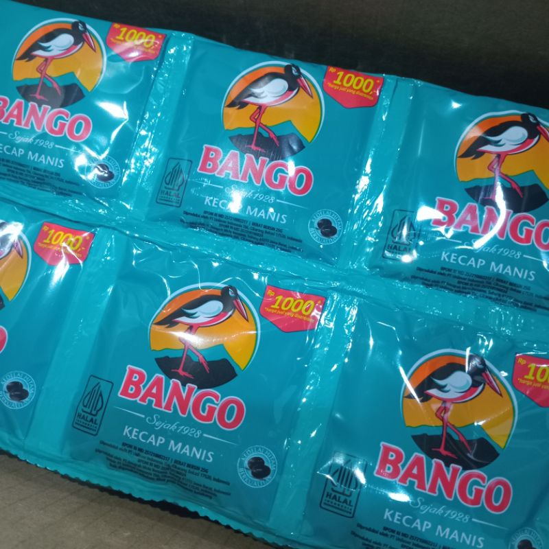 

[isi 12pcs] Bango 1000 an 25 gram Renceng Renteng Sachet isi 12