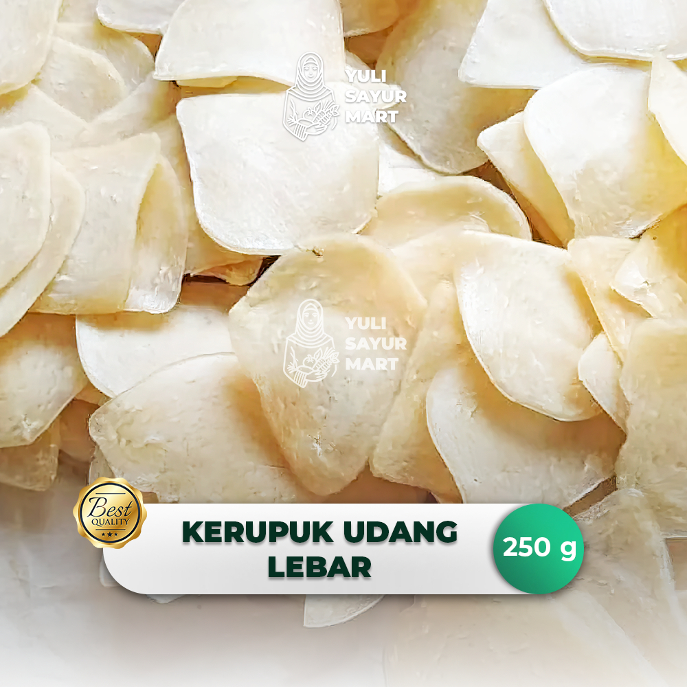 

Kerupuk Udang Lebar 250g - Yuli Sayur Mart