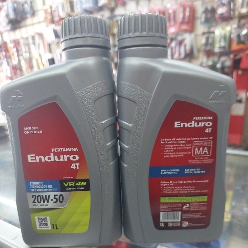 OLI ENDURO 4T 20W-50 OLI ENDURO 1LITER