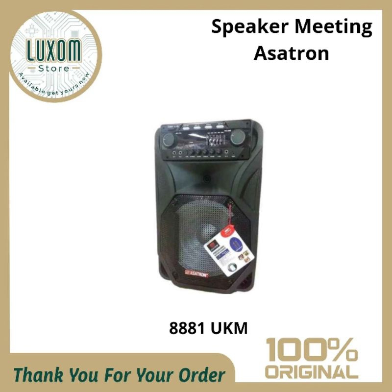 Speaker Meeting Asatron 8881 UKM/Speaker bluetooth/Speaker Asatron/Speaker/Asatron
