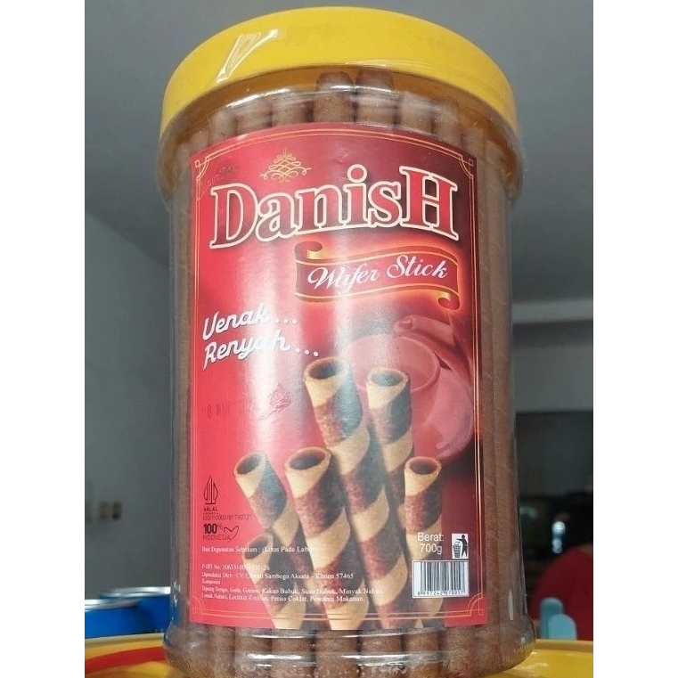 

DANISH Wafer Stick Jumbo 700gr - Astor Jumbo