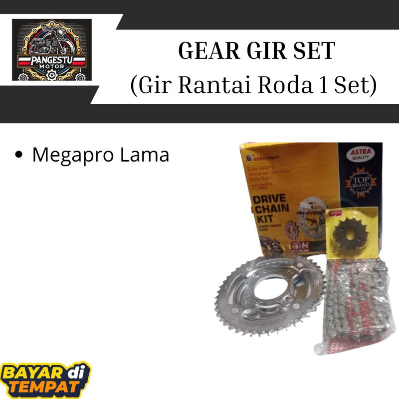 Gear Gir Set Megapro Lama Megapro (KEH) Aspira