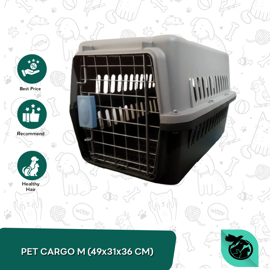 GOSEND Kandang Kucing / Anjing Portable Ukuran Sedang - Pet Cargo M