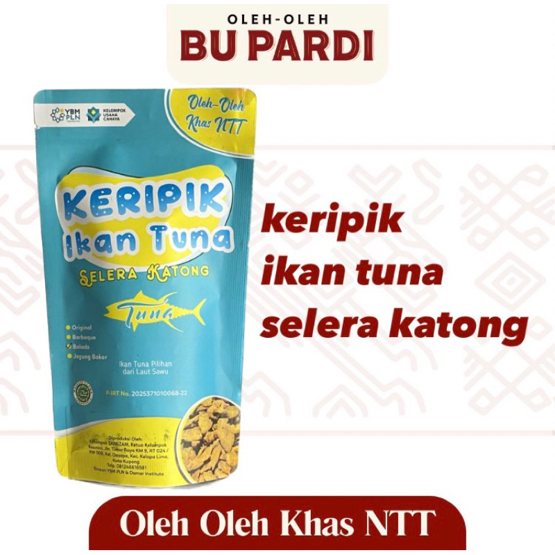 

keripik ikan tuna selera ketong