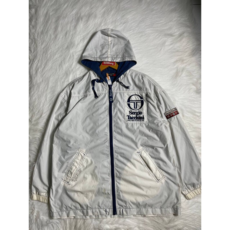 jaket windbreaker sergio tacchini second (2536) - Hoodie second - hoodie second branded - Jaket Seco