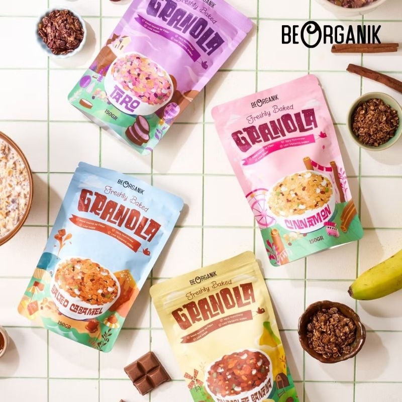 

Beorganik - Granola with Extra Virgin Coconut Oil 150gr
