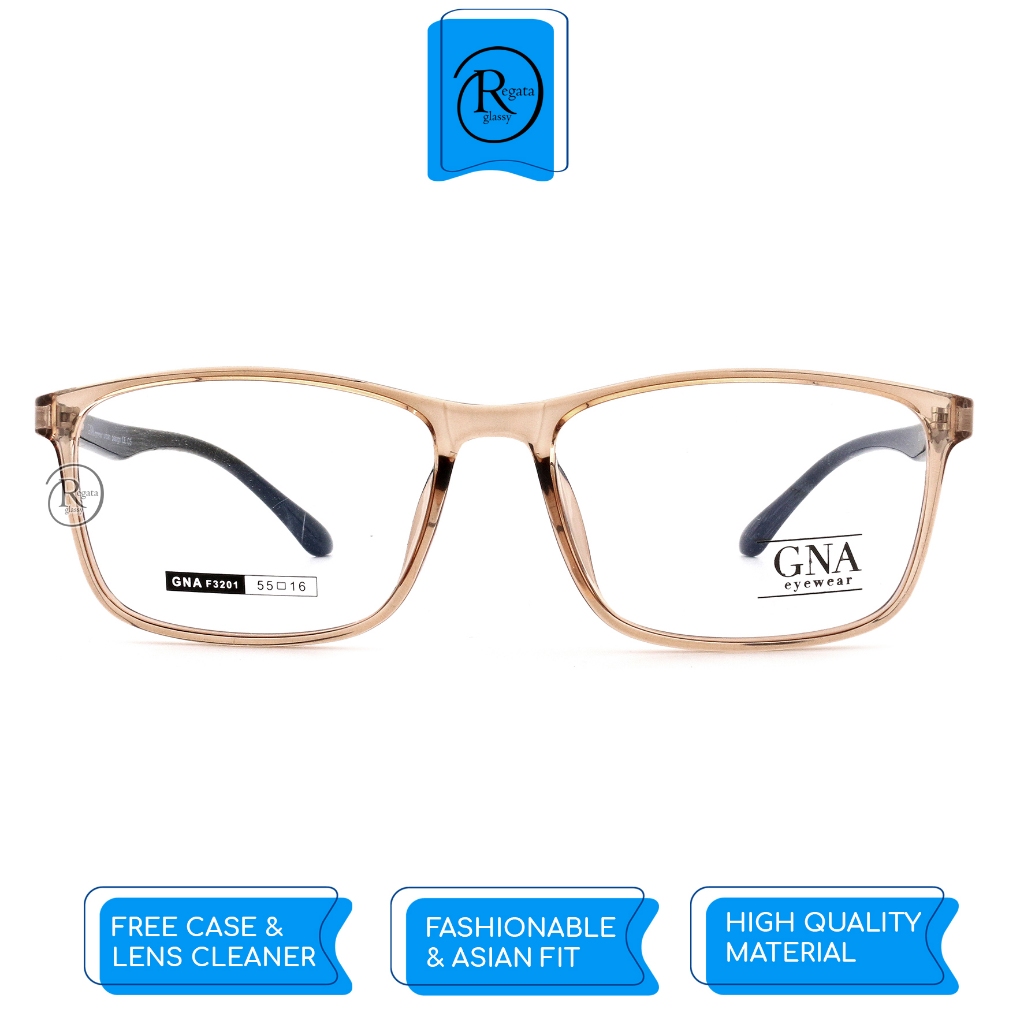 GNA Eyewear /  GNA F-3201 / Frame Kacamata GNA Eyewear ORIGINAL
