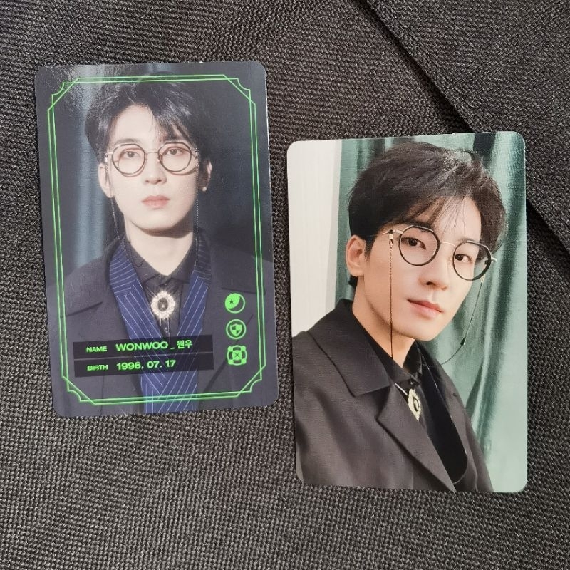 wonwoo game boi wonwoo potter official photocard seventeen wonwoo membership kit game boi photocard 