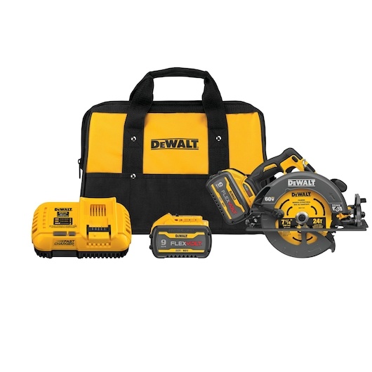 Dewalt DCS578X2-KR Brushless Circular Saw 7" Gergaji Sirkel Baterai 60V 184mm DCS578