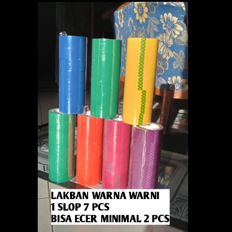

LAKBAN WARNA WARNI OPP TAPE