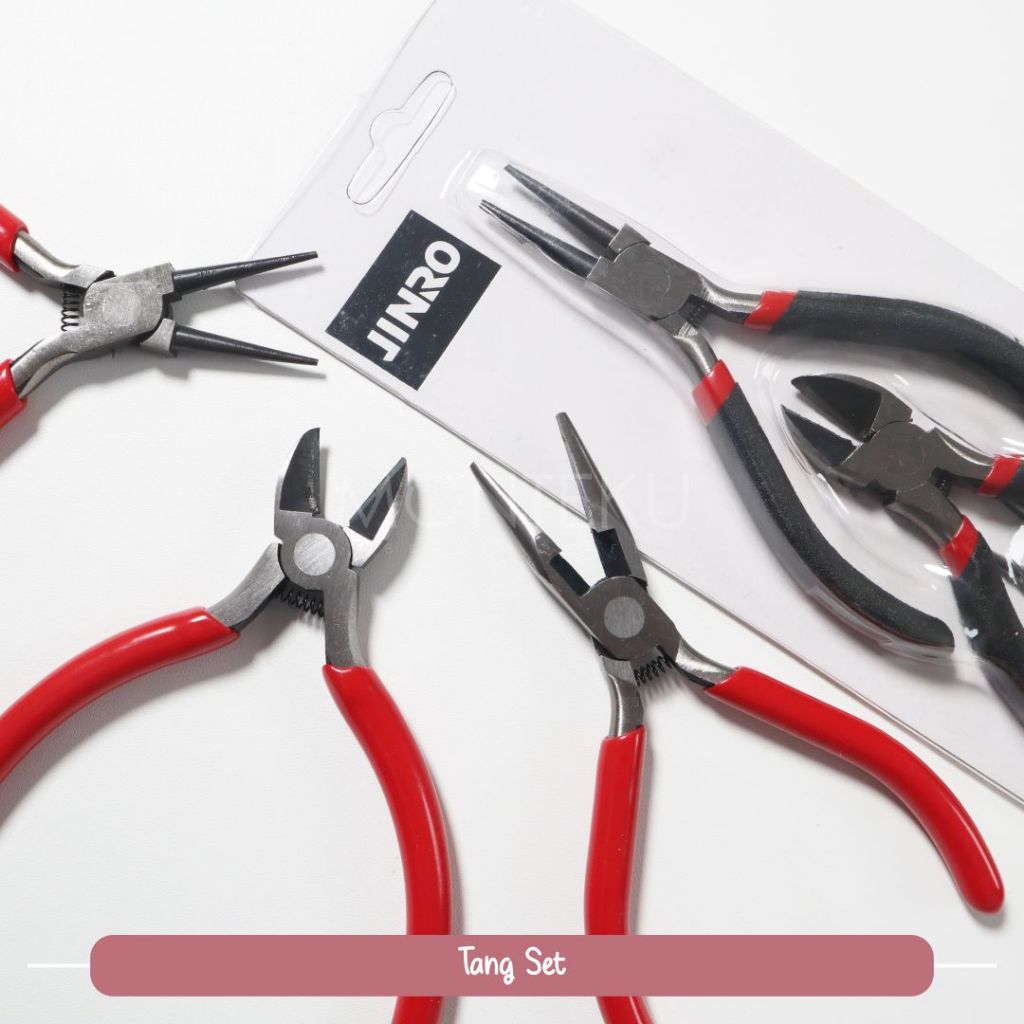 Set Tang Aksesoris Tang Set Isi 3 Gunting Tang Perhiasan Manik DIY