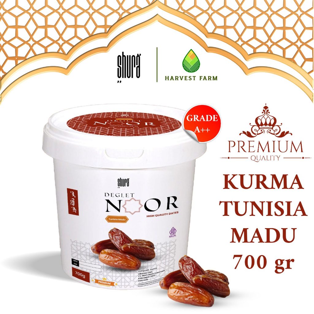 

Shura Kurma Deglet Noor Honey Tunisia Madu Premium Original High Quality