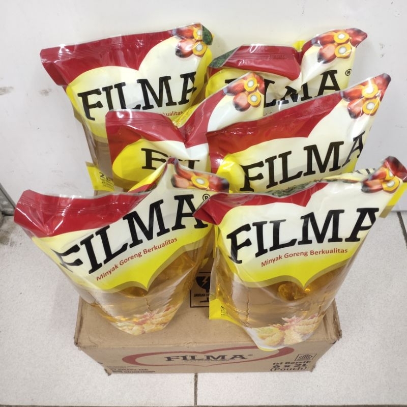 

[ 6 PCS ] Filma Minyak Goreng Kemasan 2 Liter