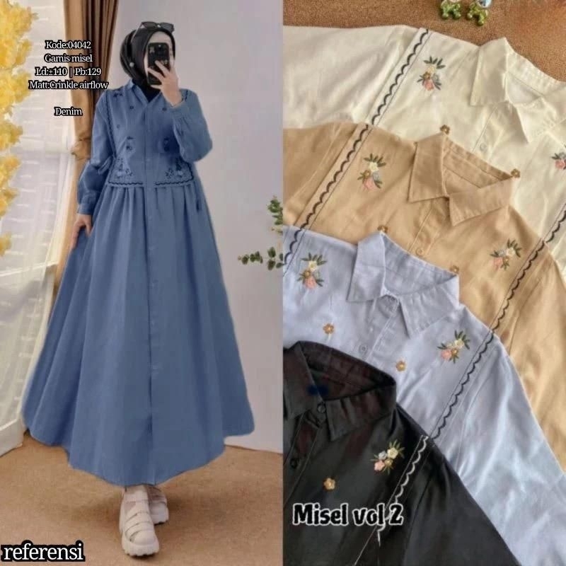 MISELLA VOL 2 GAMIS VEST CRINGKLE