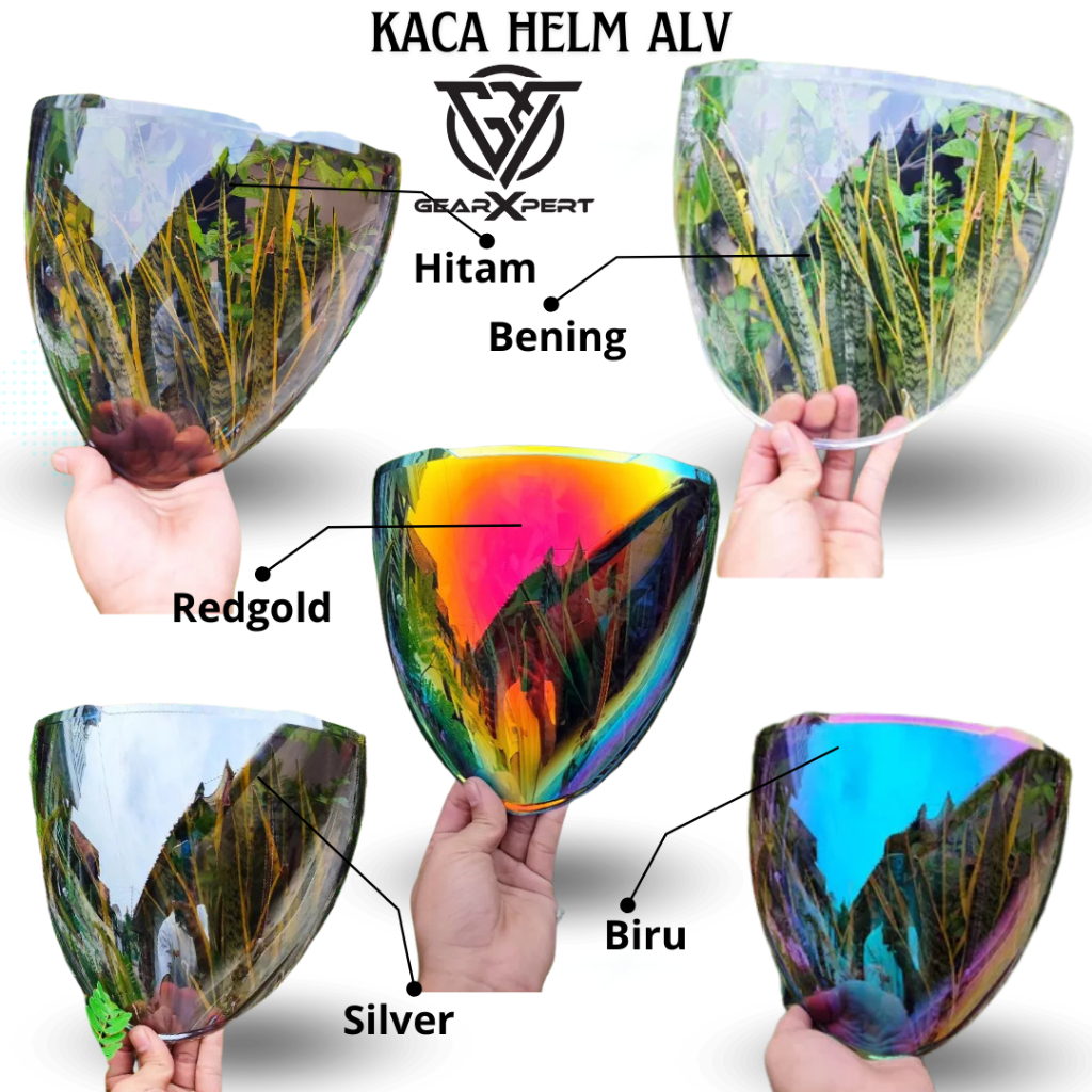 Visor Helm ALV Utron lama, Alv Ultron Pro dan Alv Genos Original, WARNA : BENING, SMOKE , REDGOLD , 
