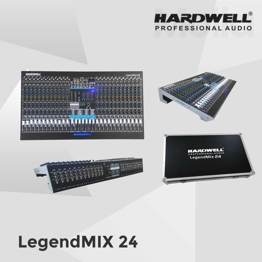 MIXER AUDIO HARDWELL LEGEND MIX 24 ORIGINAL 24 CHANNEL