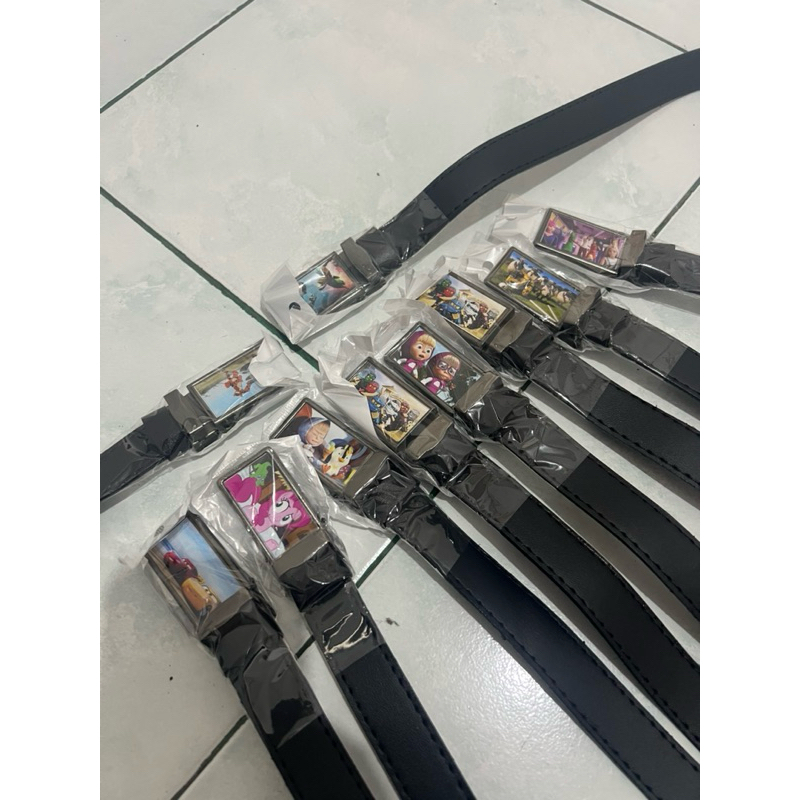 ikat pinggang anak mitik karakter / sabuk anak paud tk sd