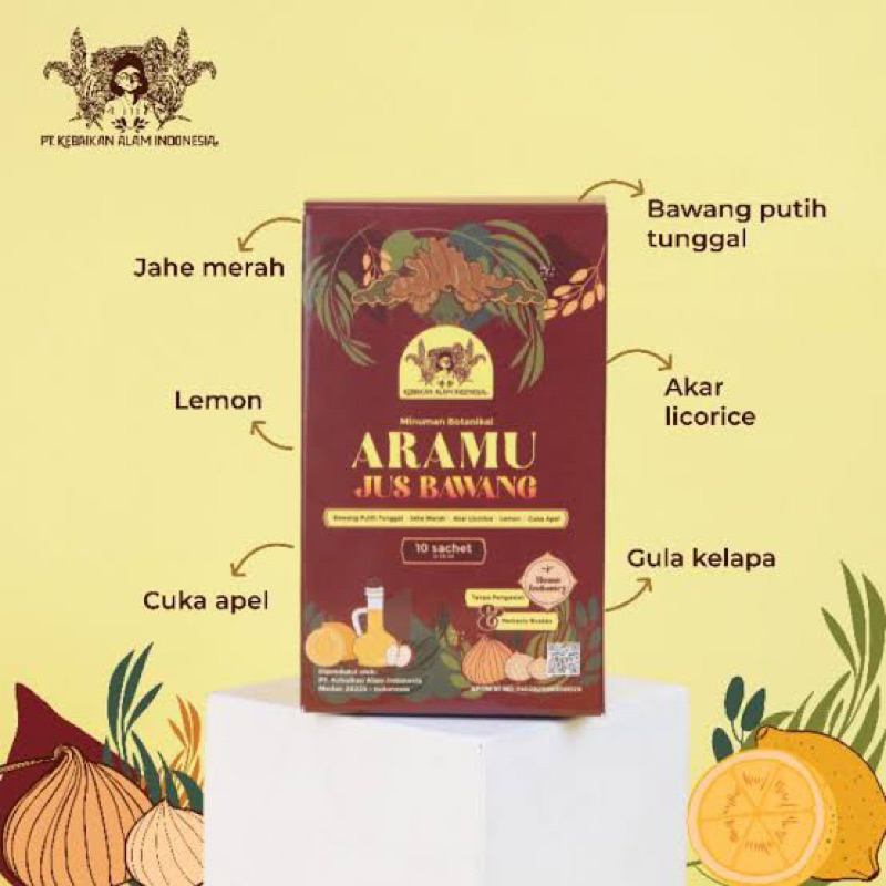 

Aramu Jus Bawang Jamu Kesehatan Alami Natural