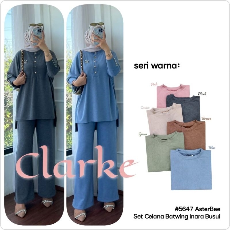 CLARKE | 5647 SET CELANA BATWING INARA BUSUI