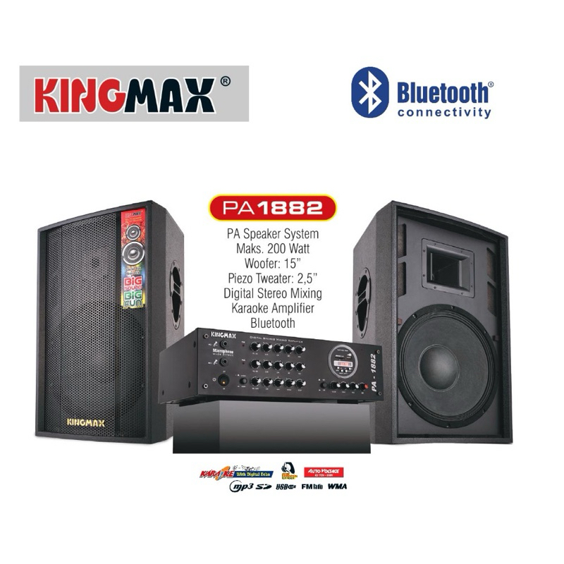 speaker kingmax 1882 - khusus cilegon