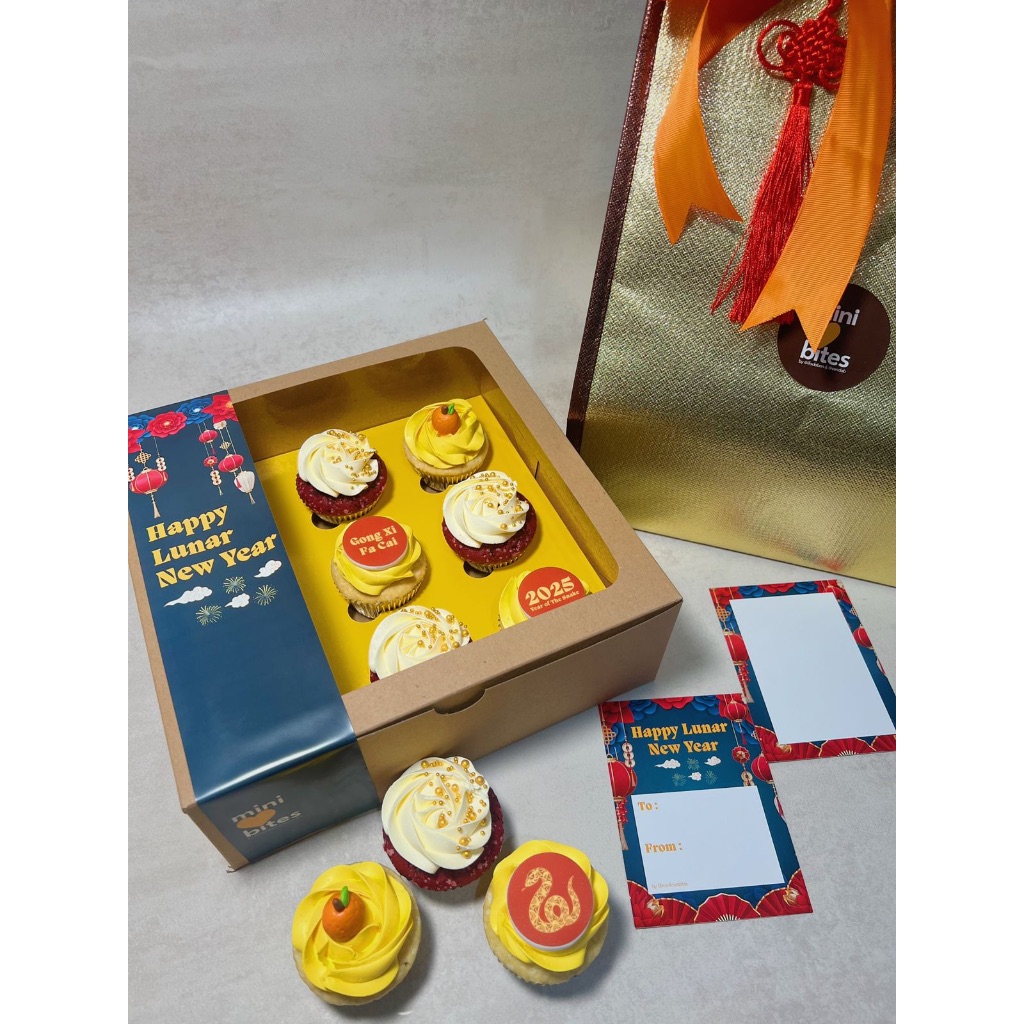 

Miniovebites Lunar New Year - 9 Cupcakes