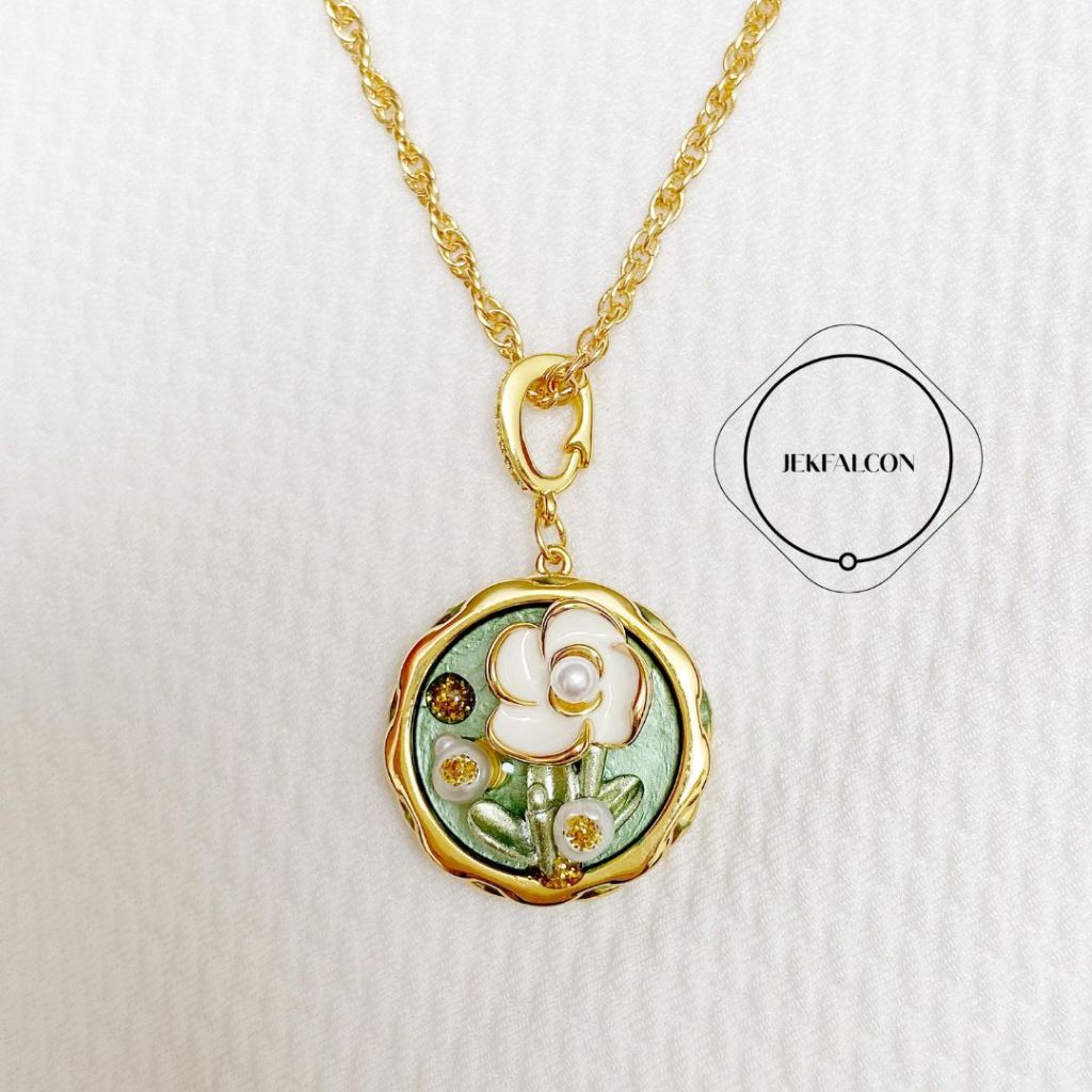 Jekfalcon Emerald Garden Necklace