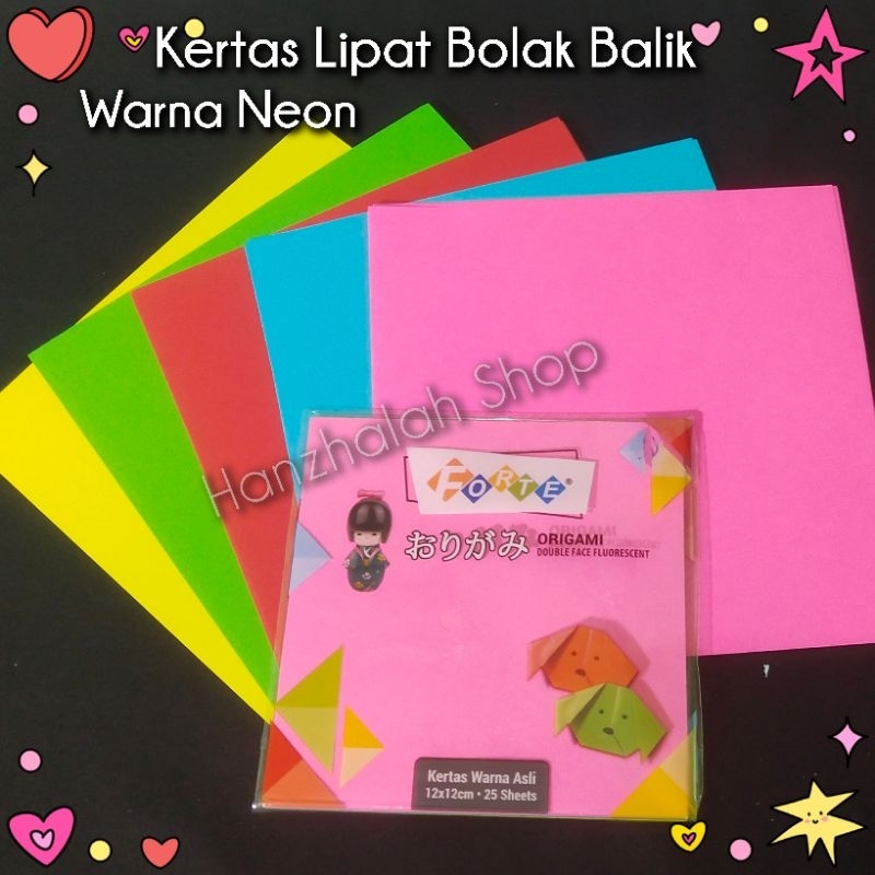 

Origami Kertas Lipat Bolak Balik isi 25 lembar