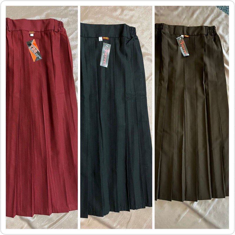 Rok Panjang Rempel FAMATEX Merah Hitam Pramuka SD Seragam Sekolah