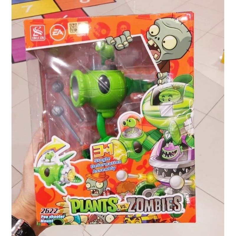 mainan anak plant zombie mainan figure plant vs zombie