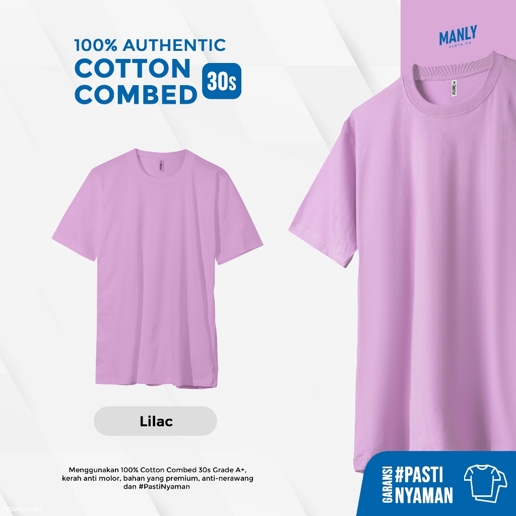 KAOS LILAC PREMIUM COMBED 30S