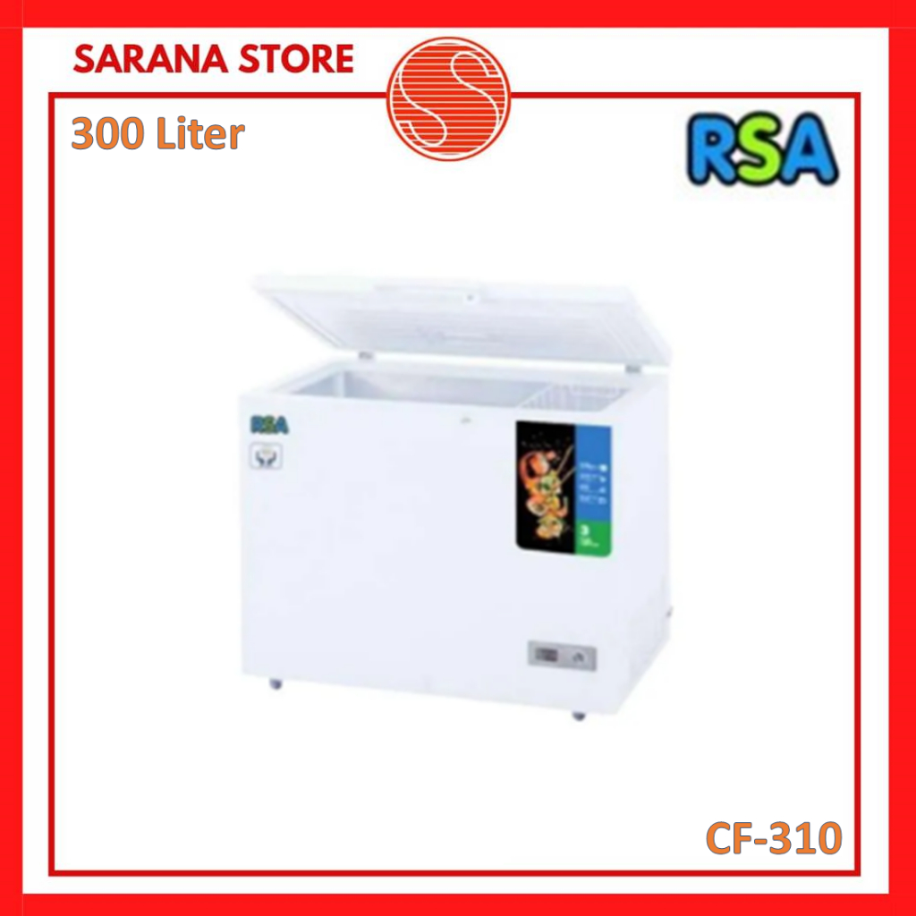 RSA Chest Freezer 300 Liter CF310 CF-310 CF 310