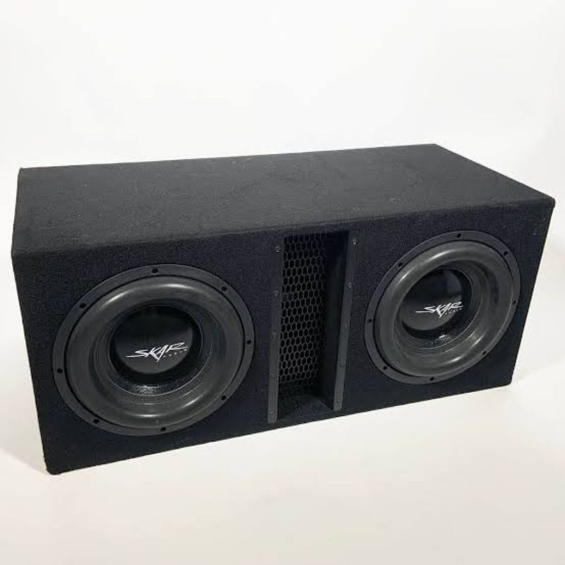 Box Subwoofer - Subwoofer Enclosure 12 Inch Dual Driver