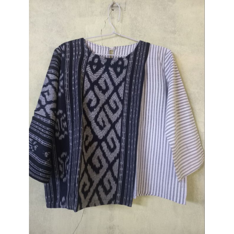 Blouse Tenun Troso Ori Jepara (Preloved)